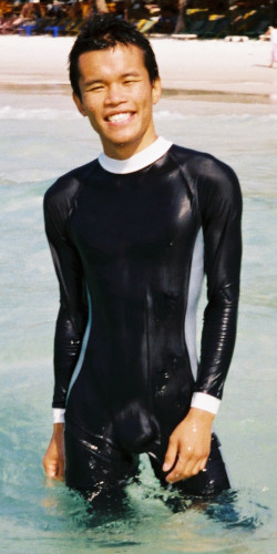 spandex modest swimsuit