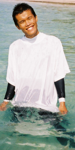 spandex modest swimsuit with tee shirt